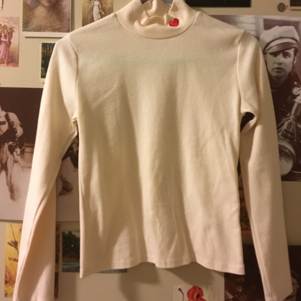 Pastel Yellow Turtleneck